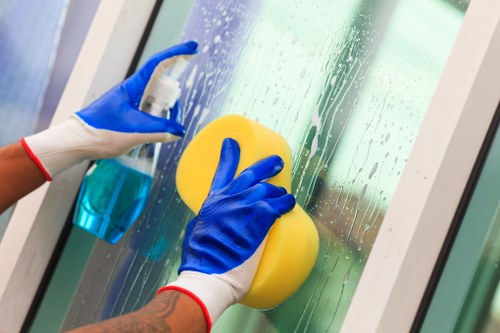 Preparation and access planning for window cleaning appointments in Belgravia